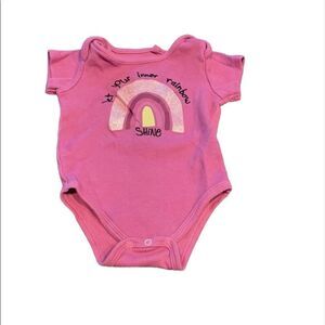 JESSICA SIMPSON 𝅺3/6 m girl onesie